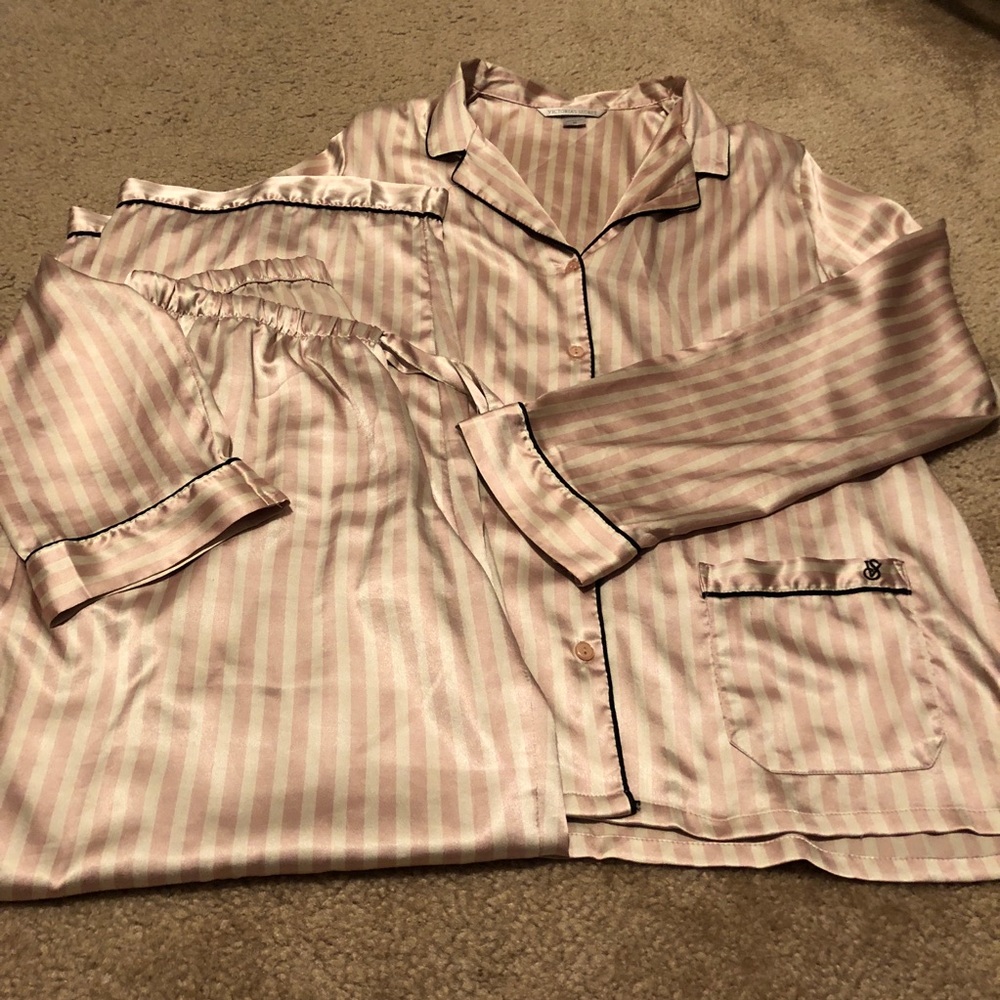 Super soft satin pajamas
